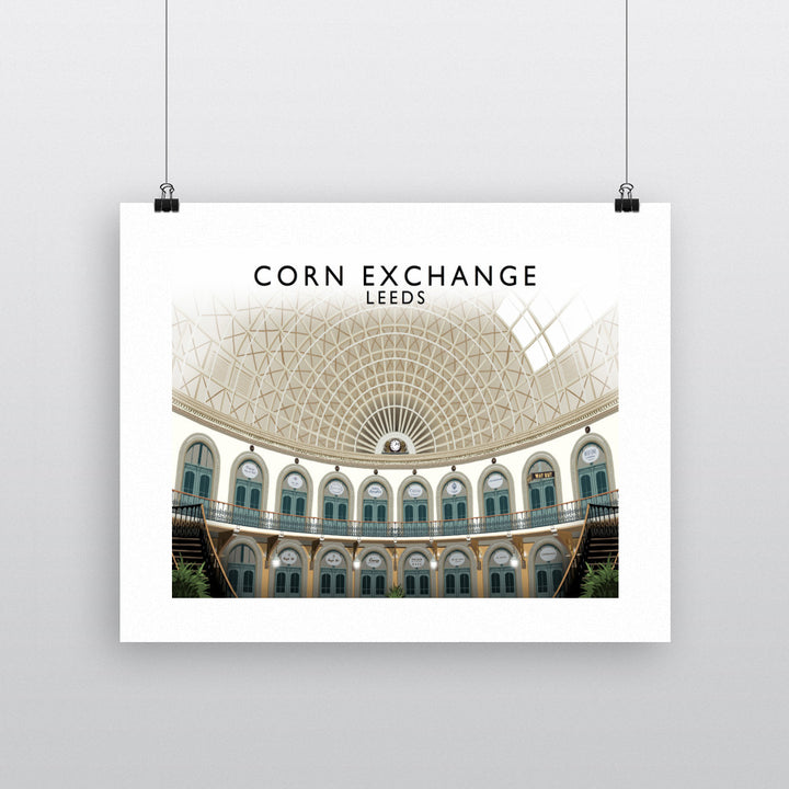 Corn Exchange, Leeds 90x120cm Fine Art Print