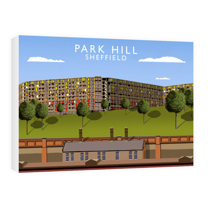 Park Hill, Sheffield 60cm x 80cm Canvas
