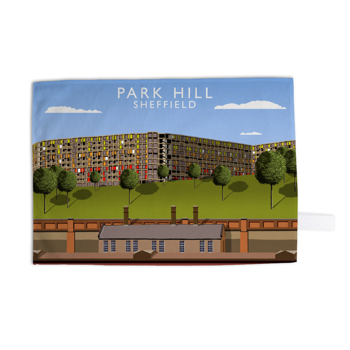 Park Hill, Sheffield Tea Towel