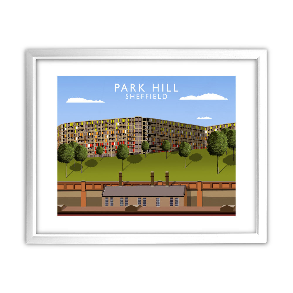 Park Hill, Sheffield - Art Print