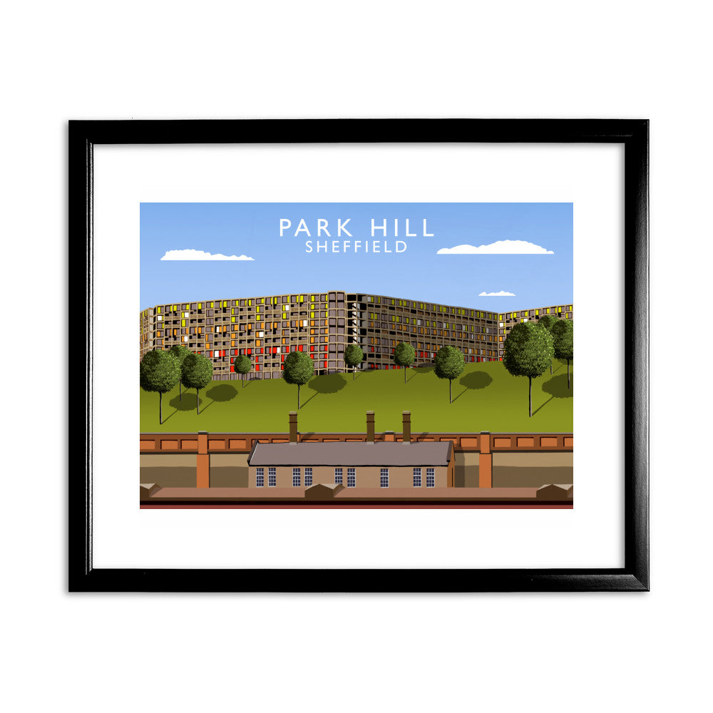 Park Hill, Sheffield - Art Print