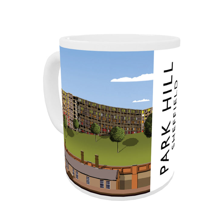 Park Hill, Sheffield Coloured Insert Mug