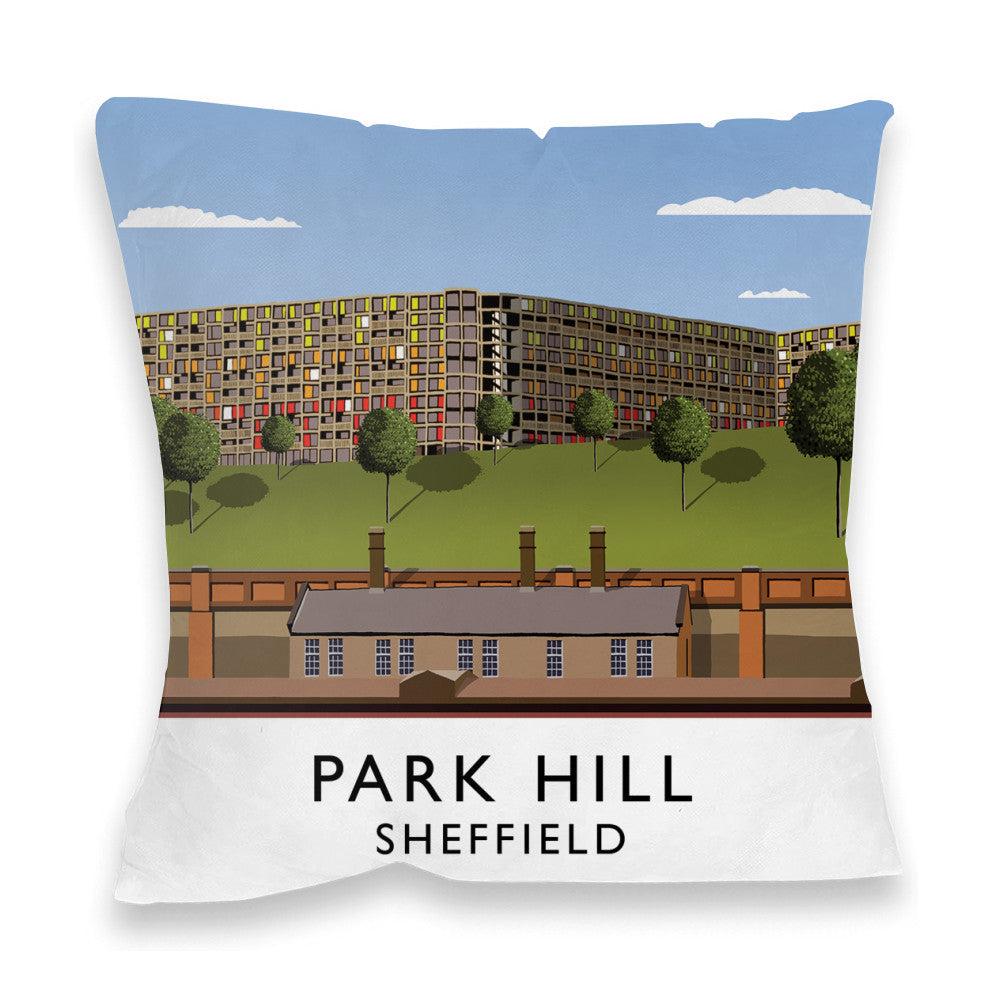 Park Hill, Sheffield Fibre Filled Cushion