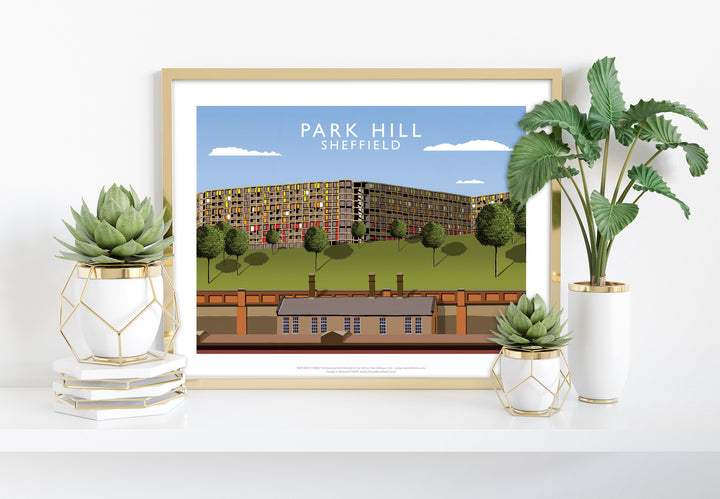 Park Hill, Sheffield - Art Print