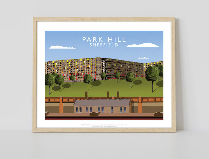 Park Hill, Sheffield - Art Print