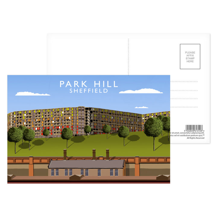 Park Hill, Sheffield Postcard Pack