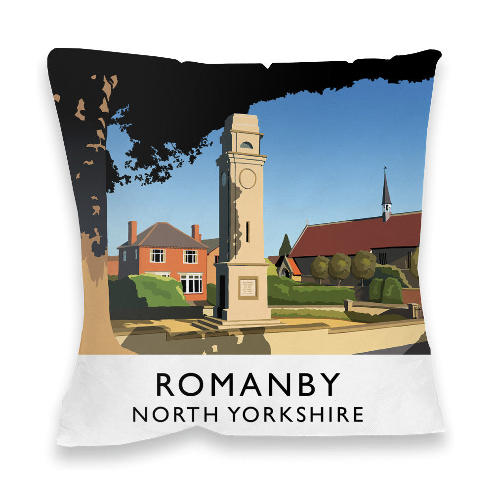 Romanby, North Yorkshire Fibre Filled Cushion