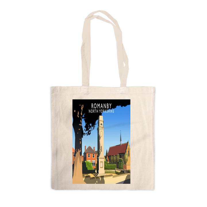 Romanby, North Yorkshire Canvas Tote Bag