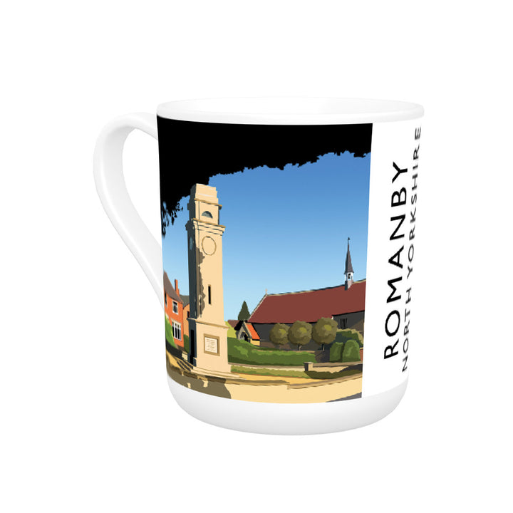 Romanby, North Yorkshire Bone China Mug