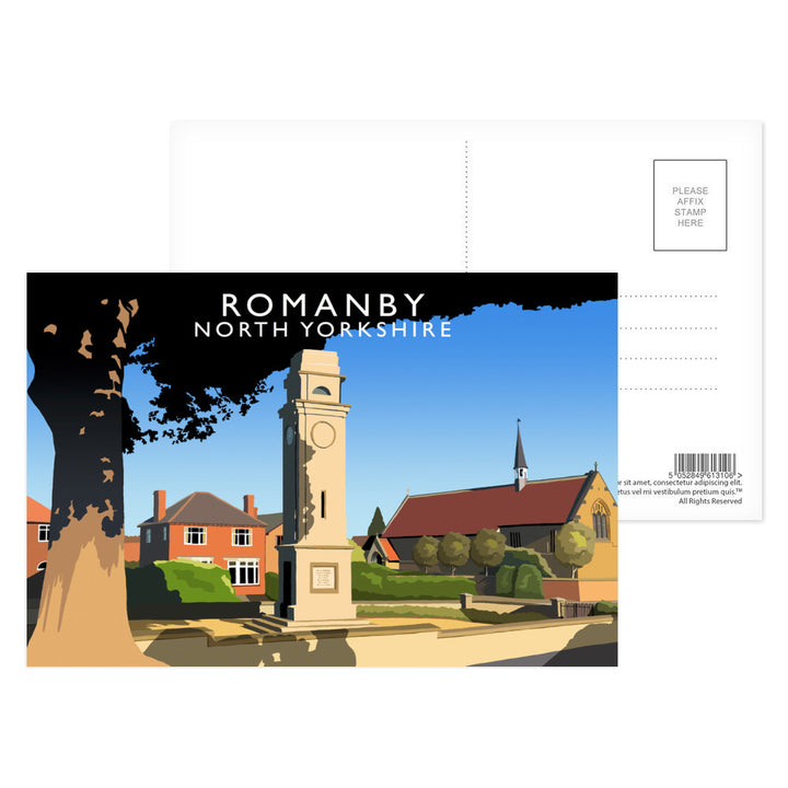 Romanby, North Yorkshire Postcard Pack