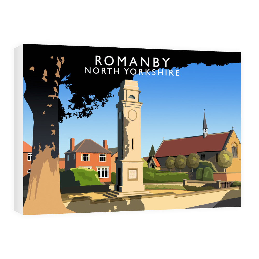 Romanby, North Yorkshire 60cm x 80cm Canvas