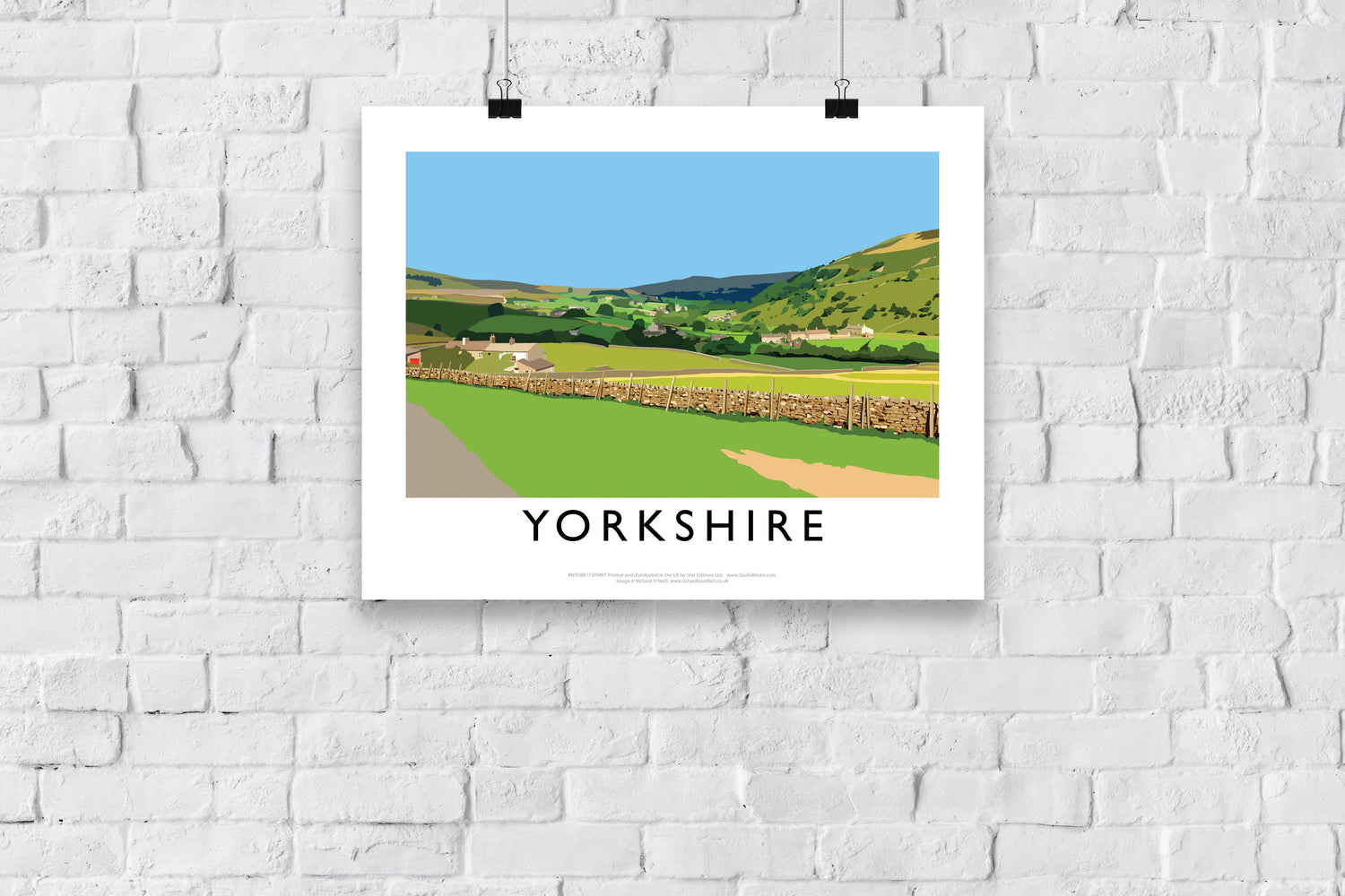 Yorkshire - Art Print