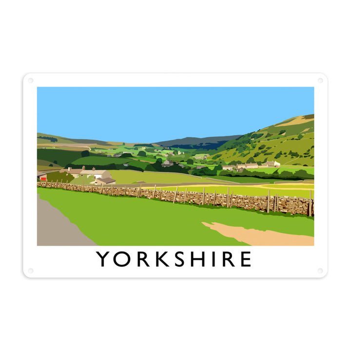 Yorkshire Metal Sign