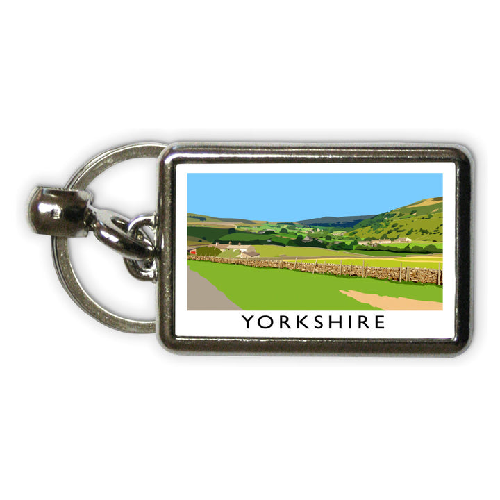 Yorkshire Metal Keyring