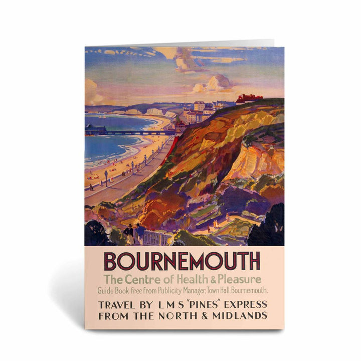 Bournemouth, Centre of Health and Pleasure Greeting Card