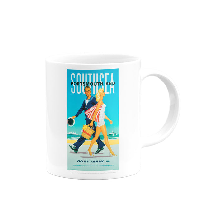 Portsmouth and Southsea - Go By Train Mug