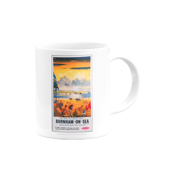 For leisure and pleasure choose Burnham-on-Sea Mug