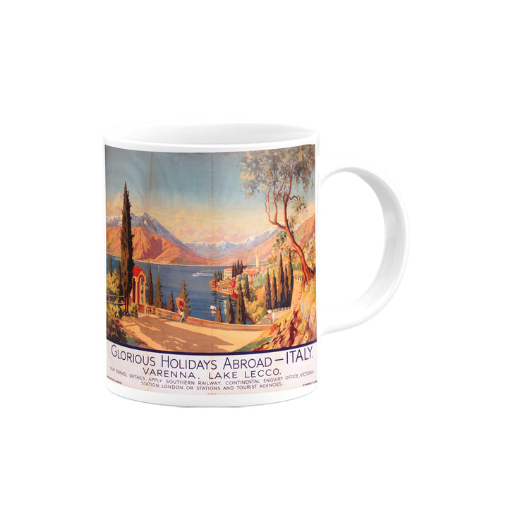 Glorious Holidays Abroad - Varenna, Lake Lecco, Italy Mug