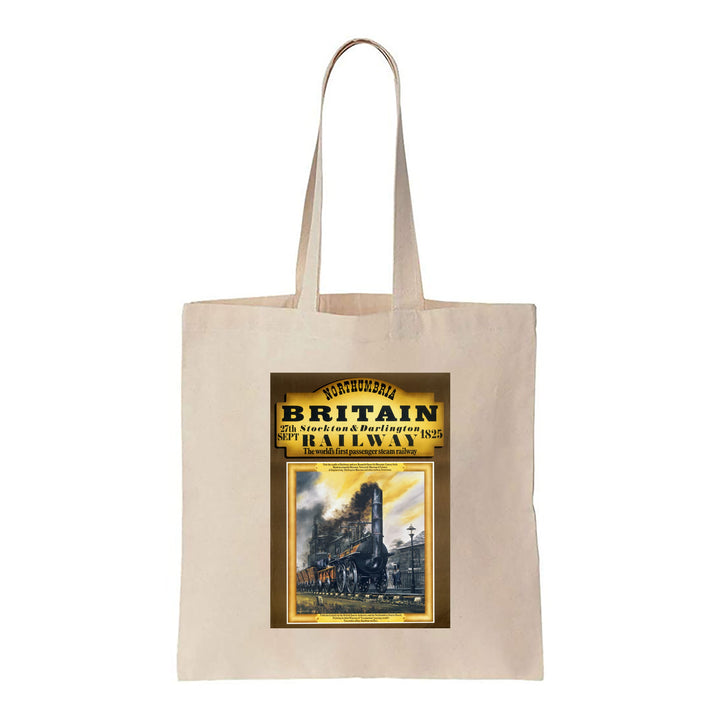 Northumbria, Stockton and Darlington - Canvas Tote Bag