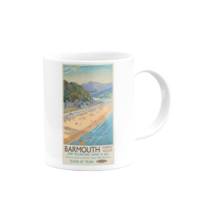 Barmouth, North Wales for Mountain, Sand and Sea Mug