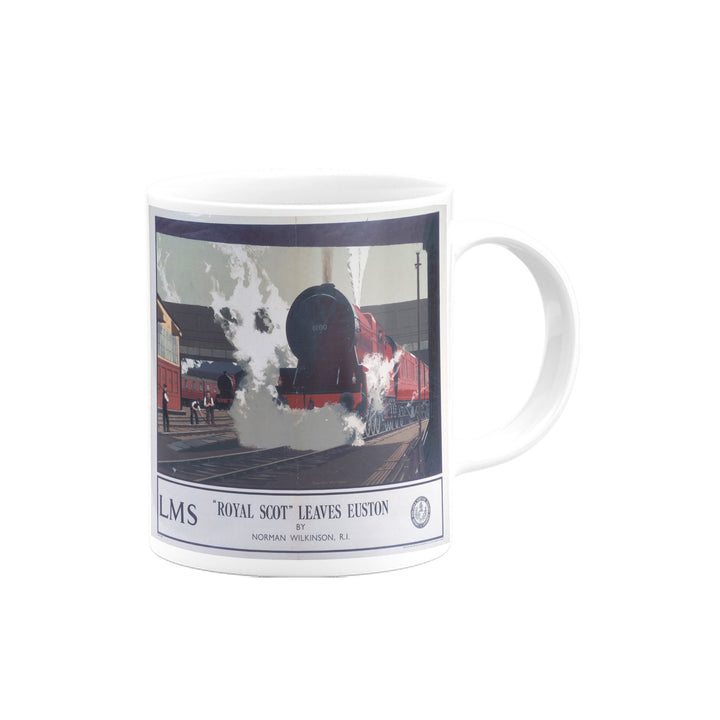 The Royal Scot Leaves Euston - LMS Mug