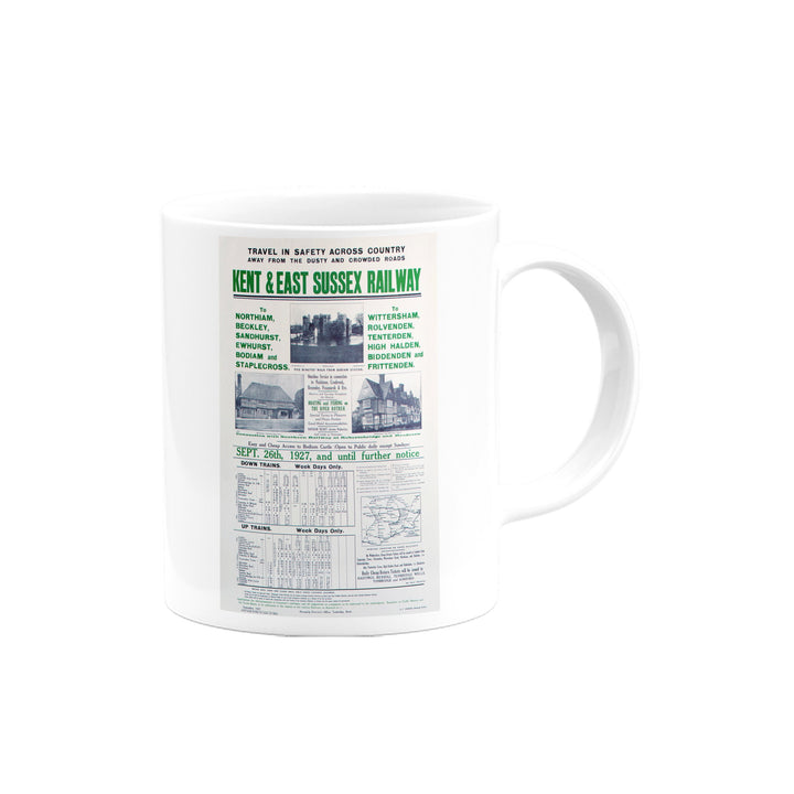 Kent and East Sussex Railway - Travel in Safety Mug