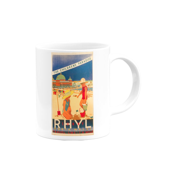 Sunny Rhyl, North Wales Mug