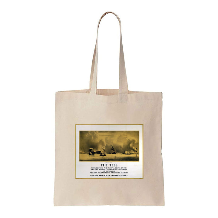 The Tees - Middlesbrough, Centre of Iron and Steel - Canvas Tote Bag