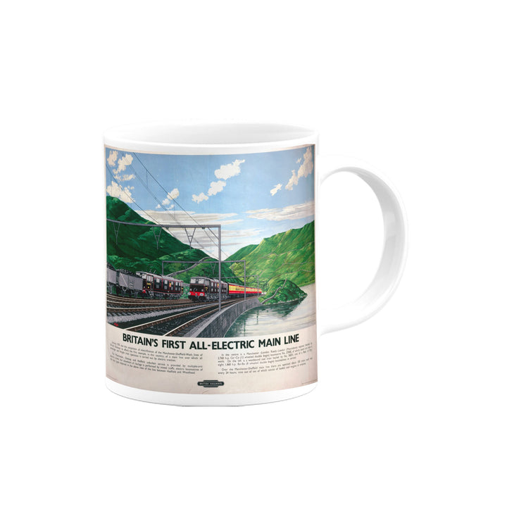 Britain's First All Electric Main Line Mug