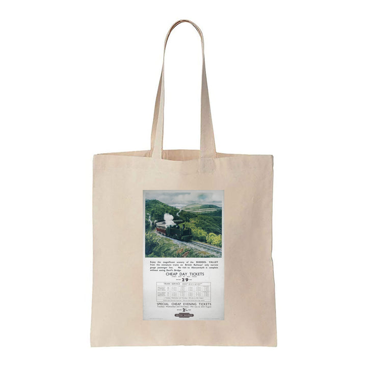 Rheidol Valley - Canvas Tote Bag