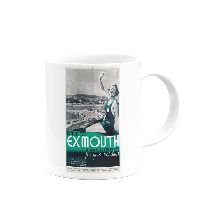 Come to Exmouth in Sunny South Devon Mug