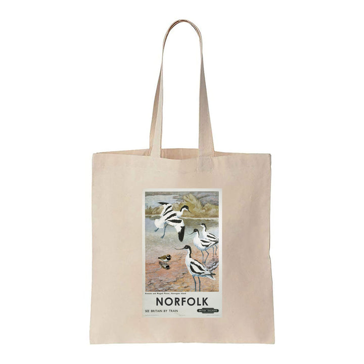 Norfolk - Avocets, Havergate Island - Canvas Tote Bag