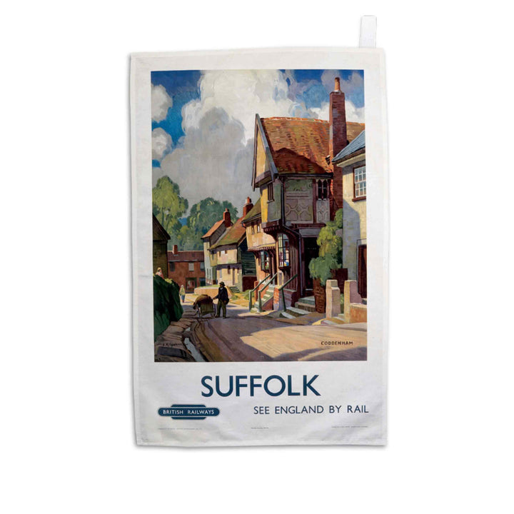Coddenham Suffolk See England By Rail - Tea Towel
