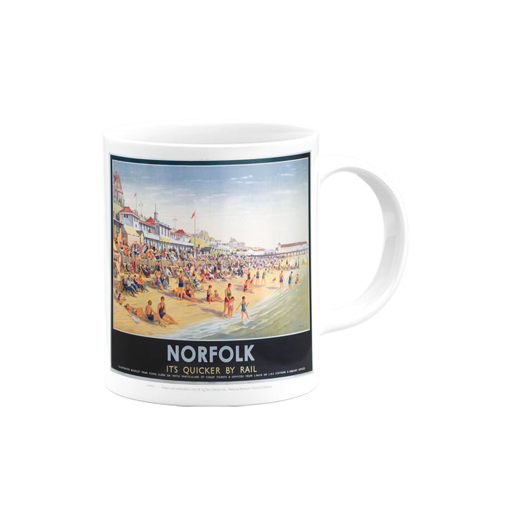 Norfolk - Quicker By Rail Mug