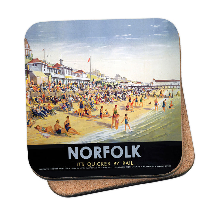 Lowestoft - It's Quicker By Rail Coaster