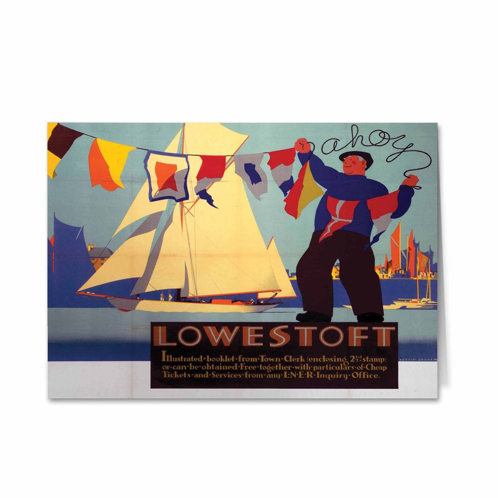 Lowestoft Greeting Card