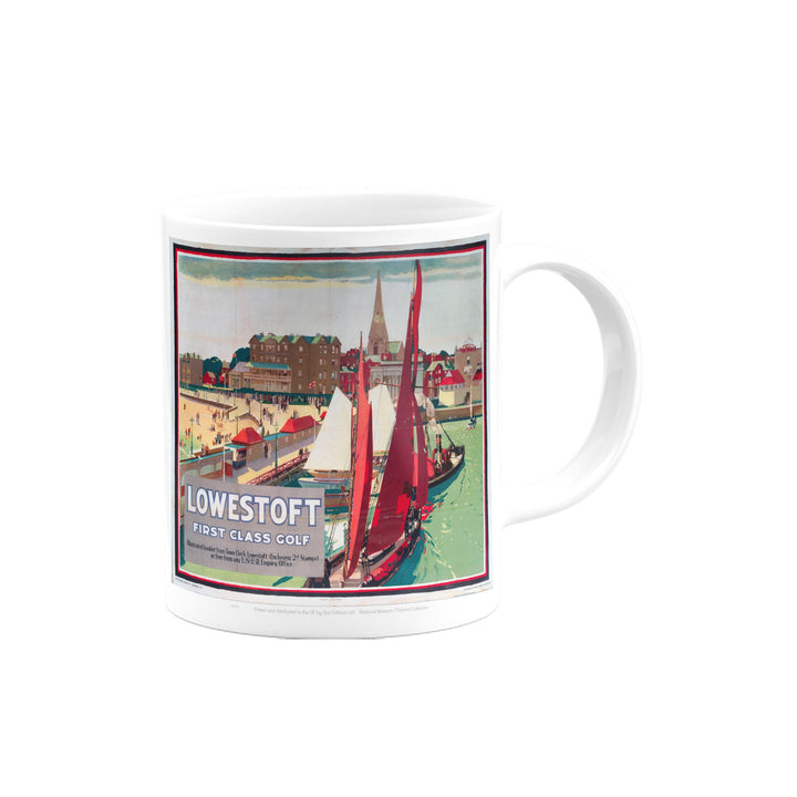 Lowestoft First Class Golf Mug