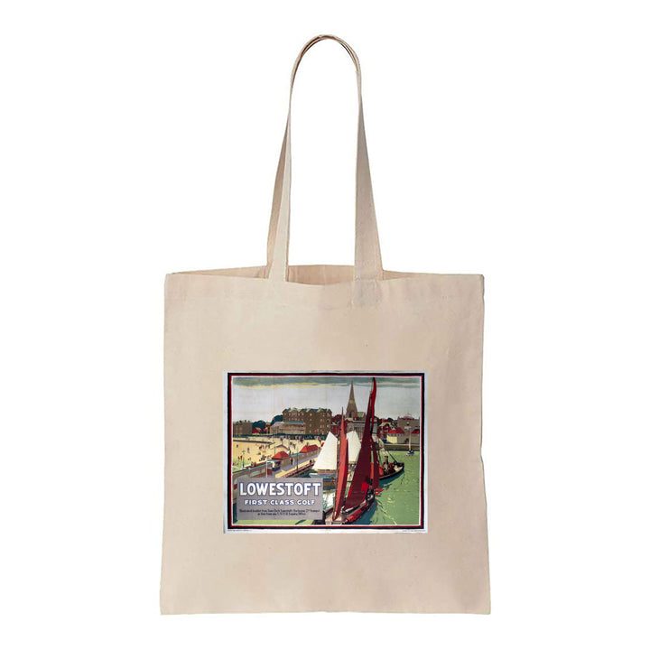 Lowestoft First Class Golf - Canvas Tote Bag