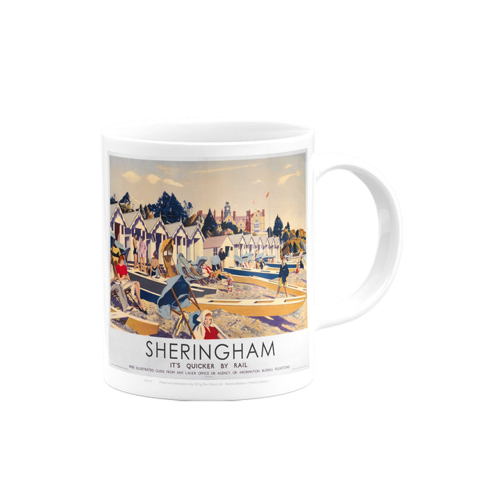 Sheringham - Quicker By Rail Mug