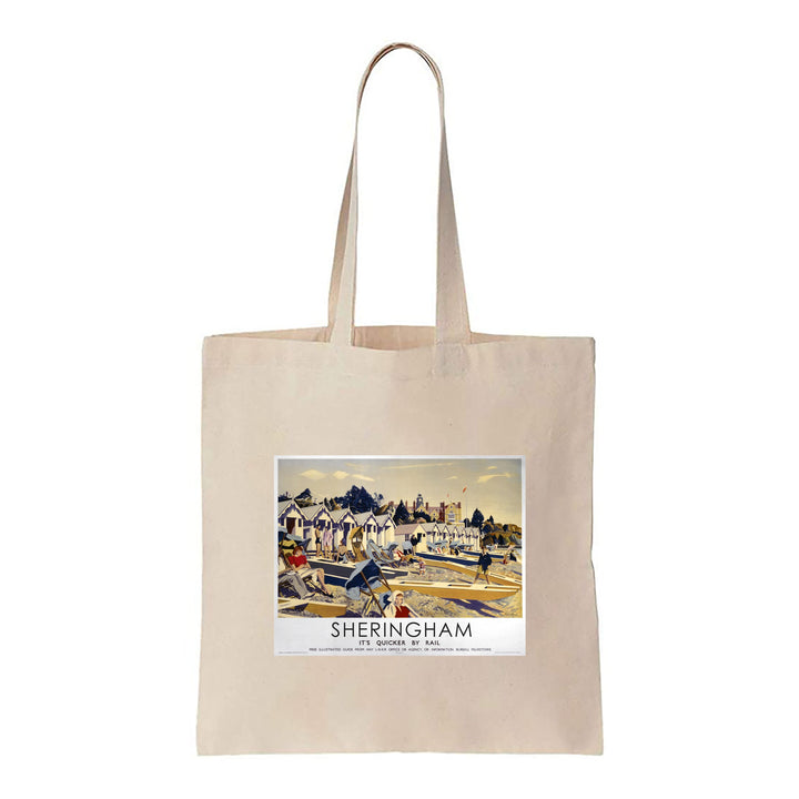 Sheringham - Quicker By Rail - Canvas Tote Bag