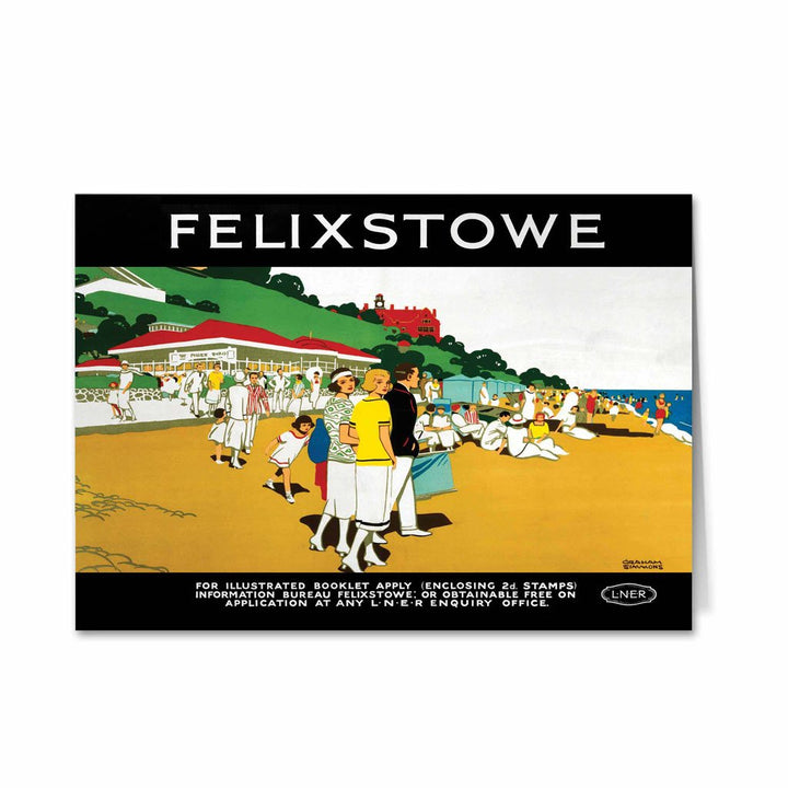 Felixstowe -LNER Greeting Card