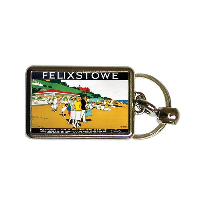 Felixstowe -LNER - Metal Keyring