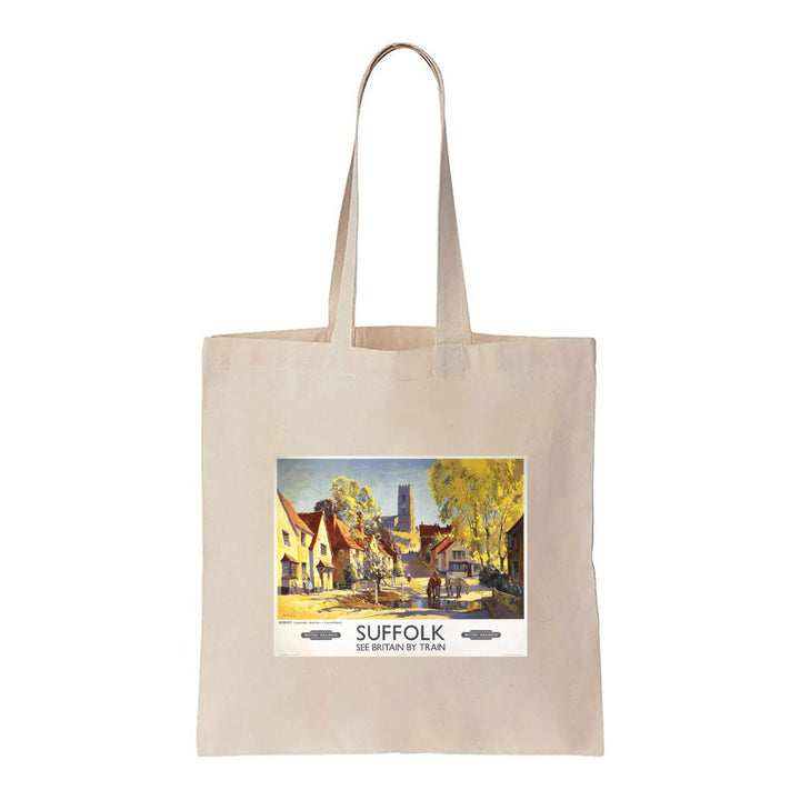 Kersey Suffolk (near Lavenham) British Railways - Canvas Tote Bag