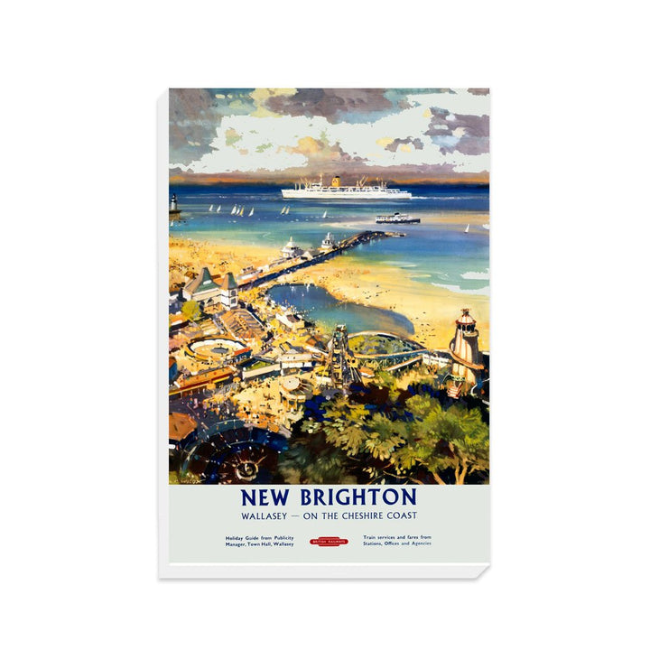 New Brighton Wallasey - on the Cheshire Coast - Canvas