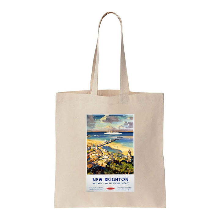 New Brighton Wallasey - on the Cheshire Coast - Canvas Tote Bag