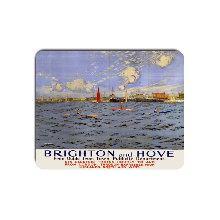 Brighton and Hove Sea and Pier View - Mouse Mat