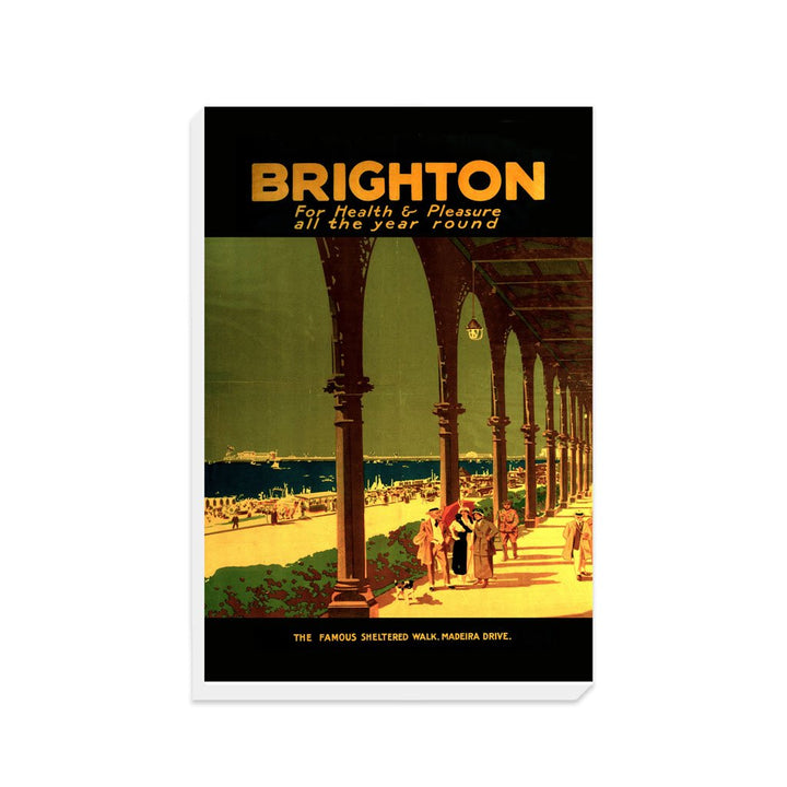 Brighton for Health and Pleasure - Canvas