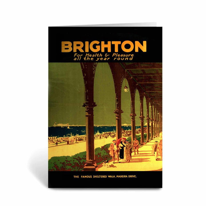 Brighton for Health and Pleasure Greeting Card