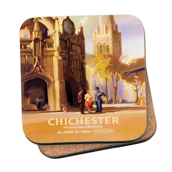Chichester Cathedral West Sussex Coaster