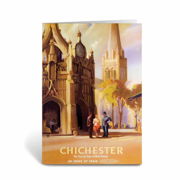 Chichester Cathedral West Sussex Greeting Card